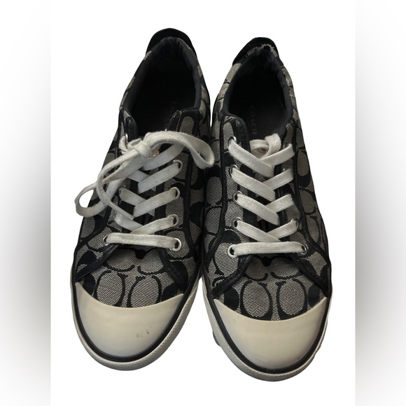 Coach Barrett Neutral Sneakers- size 9.5 - Picture 2 of 4